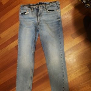 Levis 514 34x34 light wash jeans